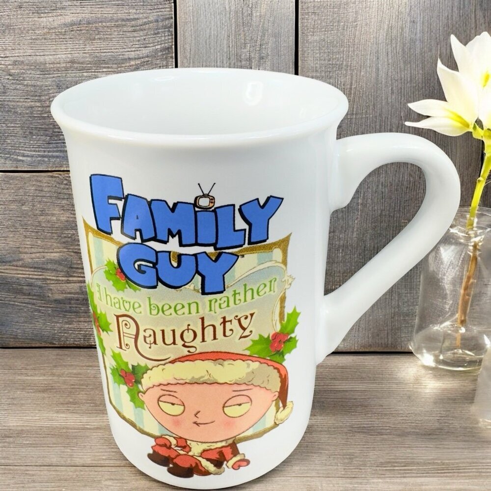 Family Guy‎ Stewie Coffee Mug Cup Ceramic I Have Been Rather Naughty Mug Cup